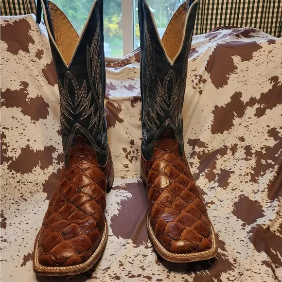 Men's Horse Power Western Boots by Anderson Bean 12 D Seas the day