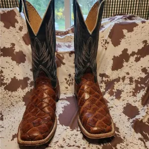 Men's Horse Power Western Boots by Anderson Bean 12 D Seas the day