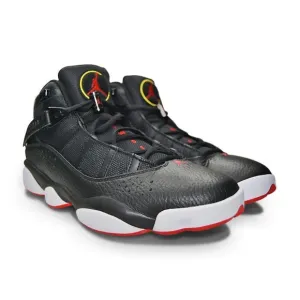 Mens Nike Jordan 6 Rings - 322992 063 - Black University Red White size 11