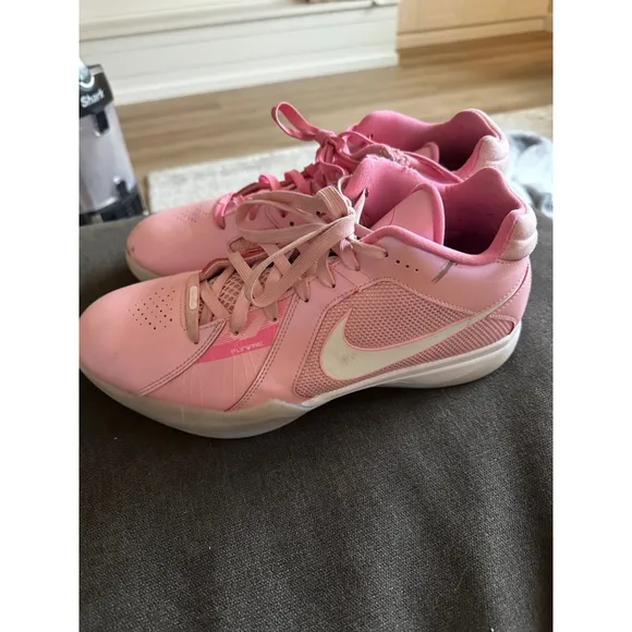 Men’s Nike KD Aunt Pearl Basketball Shoes Pink Size 12