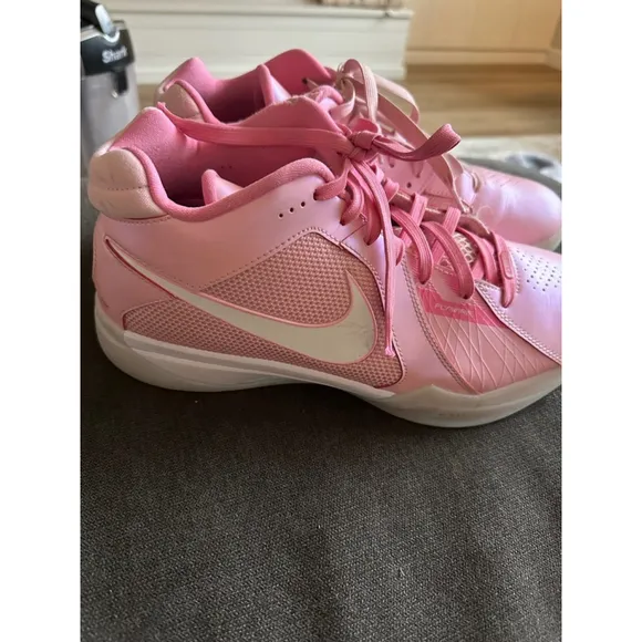 Men’s Nike KD Aunt Pearl Basketball Shoes Pink Size 12