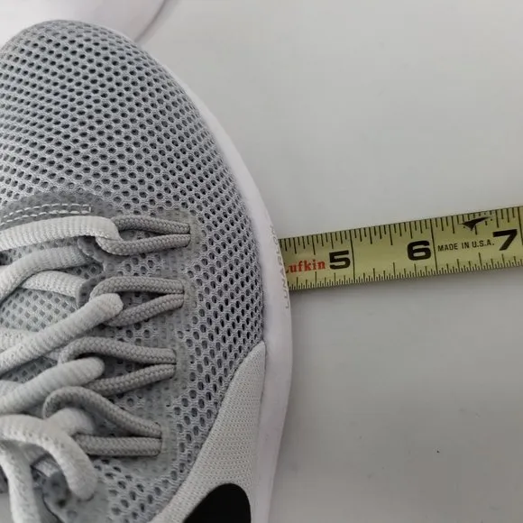 Men's Nike Lunar Apparent Running Shoes US 6 Grey White Mesh Athletic 908987-010