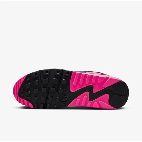 MEN'S SIZE 11 NIKE Air Max 90 DM0029-010 Cool Gray Hyper Pink Black Wolf Gray