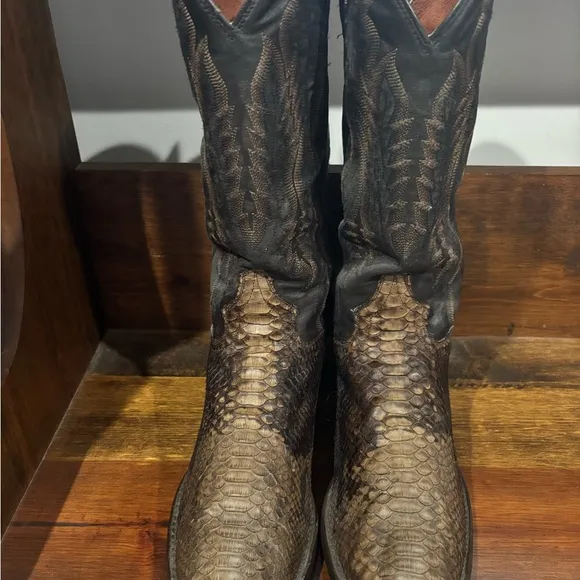 Men's snakeskin Cowboy Boots