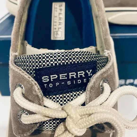 Mens Sperry Top Siders Size 12  Choco/Honey Boat Shoes Slip On NEW
