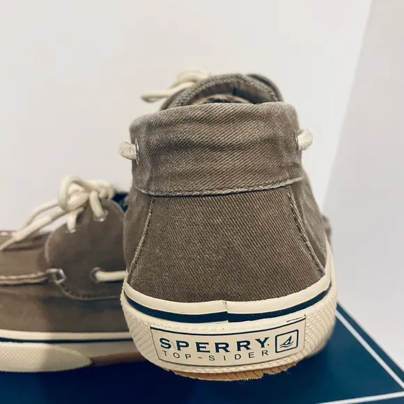 Mens Sperry Top Siders Size 12  Choco/Honey Boat Shoes Slip On NEW