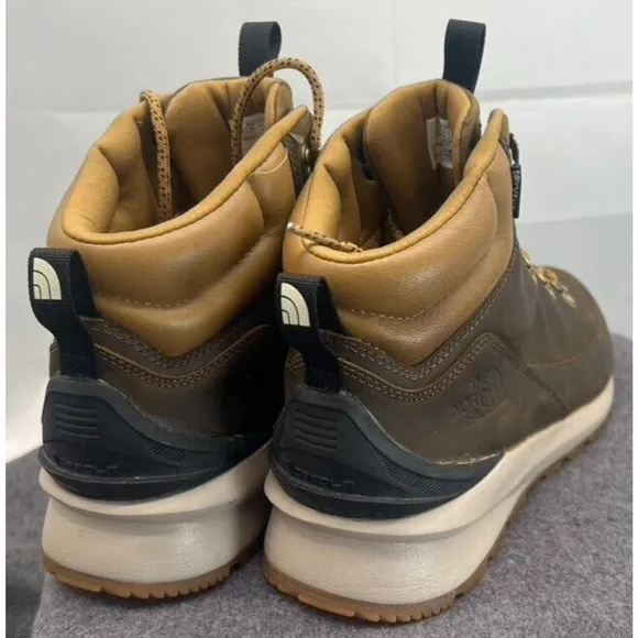 Mens The North Face Mens WP Mid Hiking Back To Berkeley Leather Boots Sz US 10.5