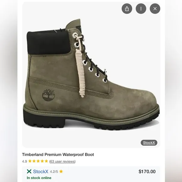 men’s Timberland Boots