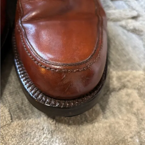 Men's Versace Brown Leather Boots Size 45