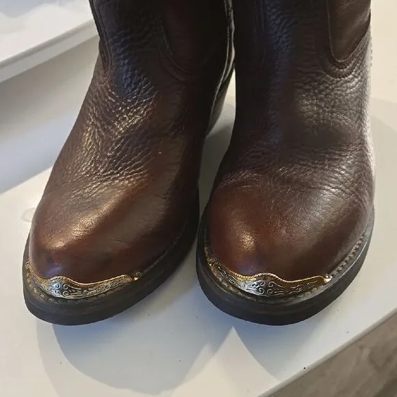 Men's Brown Leather Boots