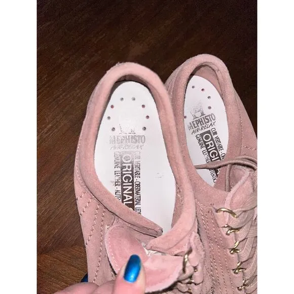 Mephisto  Rainbow  Lady  Old Pink  Sneakers / Shoes US 7.5 / UK 5  / French 37.5