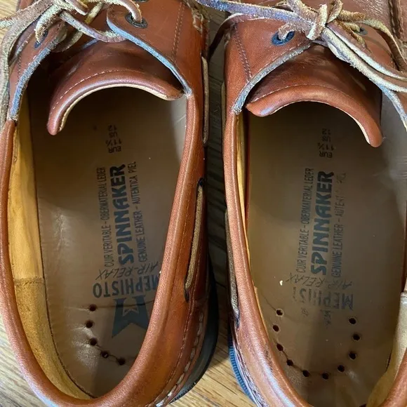 Mephisto Spinnaker boat shoes.