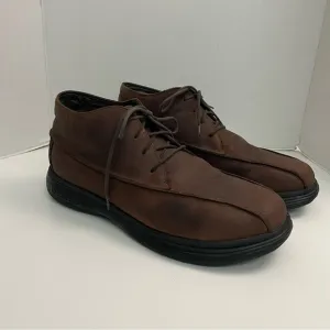 Merrell Boots Topo Rail Chukka Leather Ankle Air Cushion Comfort Brown Chocolate