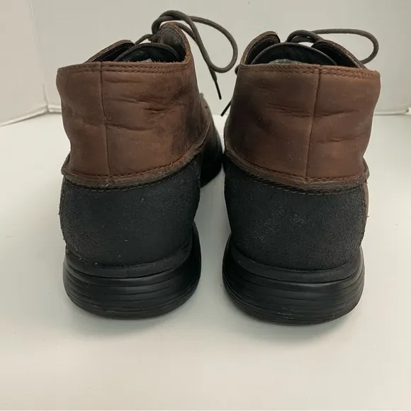 Merrell Boots Topo Rail Chukka Leather Ankle Air Cushion Comfort Brown Chocolate