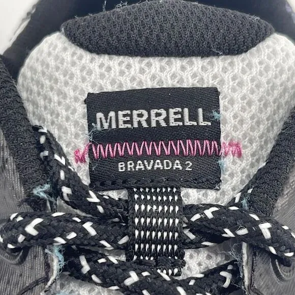 Merrell Bravada 2 Trail Running Athletic‎ Mesh Hiking Sneakers Gray Pink 8.5
