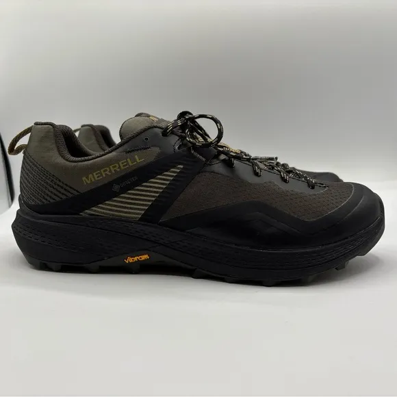 Merrell Men’s J135589 MQM 3 Gore-Tex Size 10 Olive Mesh Footbed Hiking Shoes NWT