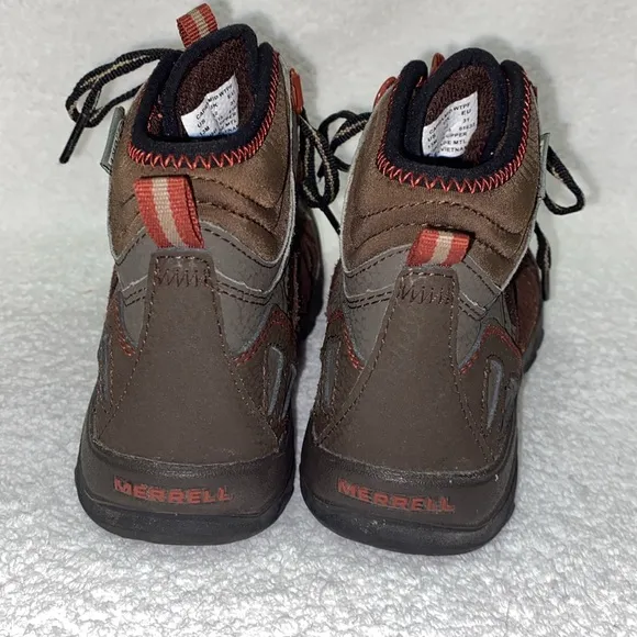 Merrill Capra mid waterproof boys hiking boot size 13