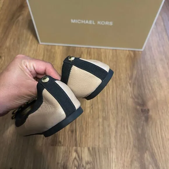 Michael Kors bow flats slip on shoes women’s 6