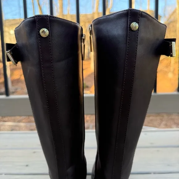 Michael Kors Emma Valley Girls Boots in Brown size 3