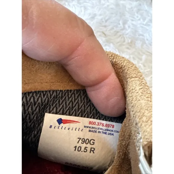 Military Belleville Waterproof Army Air Force Flight 790G Goretex Boots 10.5
