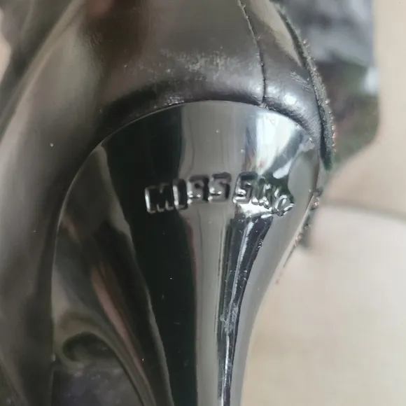 Miss Sixty Elegant Black Boots Women's Sz.38