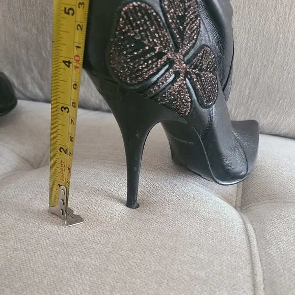 Miss Sixty Elegant Black Boots Women's Sz.38