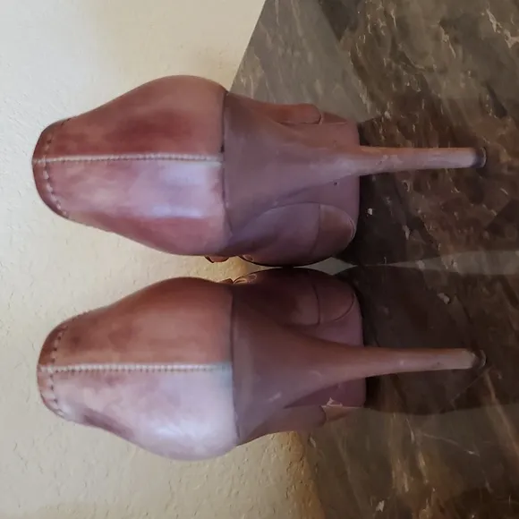 MIU MIU Napa Bow peep toe Heels