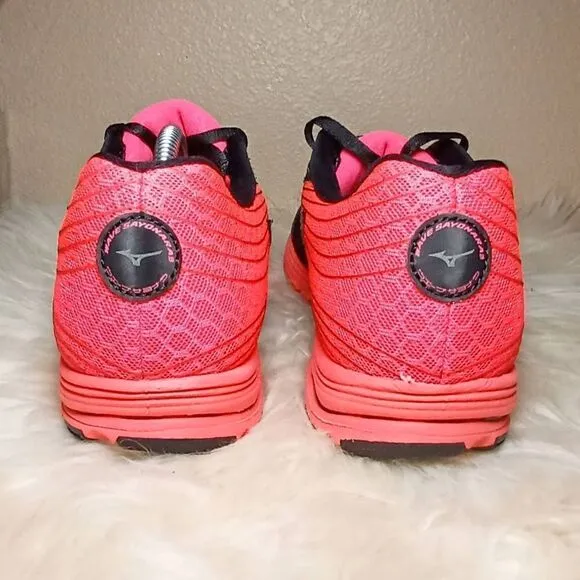 Mizuno Womens Wave Sayonara 3 Running Shoes Lace Up Mesh 9.5
