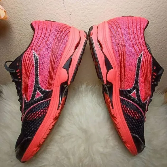 Mizuno Womens Wave Sayonara 3 Running Shoes Lace Up Mesh 9.5