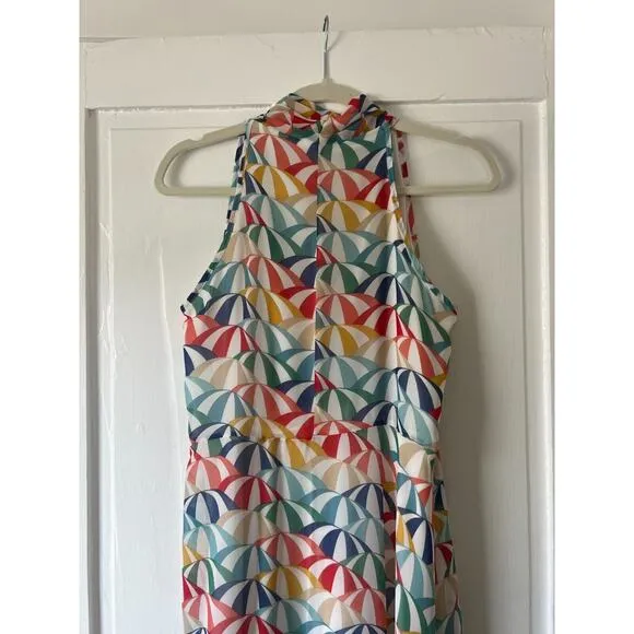 Molly Bracken Dress White Parasol High Low Asymmetrical Size Small Women's NWT‎