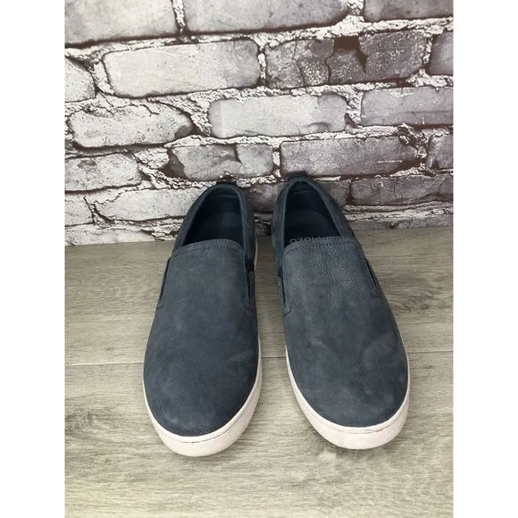 MOZO FLOYD M33115 BLUE SUEDE WATER RESISTANT &amp; SLIP RESISTANT WORK SHOES Men 11M