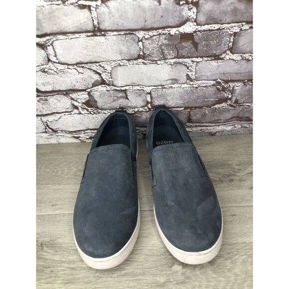 MOZO FLOYD M33115 BLUE SUEDE WATER RESISTANT &amp; SLIP RESISTANT WORK SHOES Men 11M