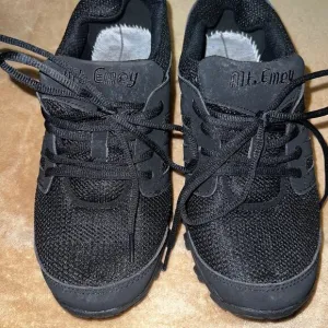 Mt. Emey Orthopedic Shoes # 9704 Size 9.5 Width D‎ Black Athletic Lace Up S01