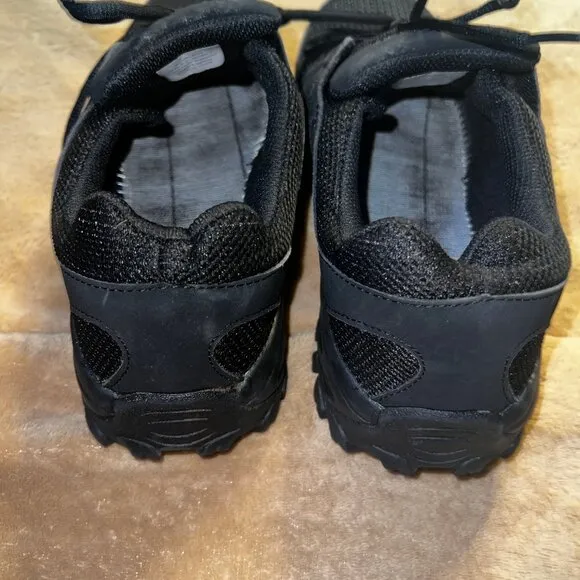Mt. Emey Orthopedic Shoes # 9704 Size 9.5 Width D‎ Black Athletic Lace Up S01