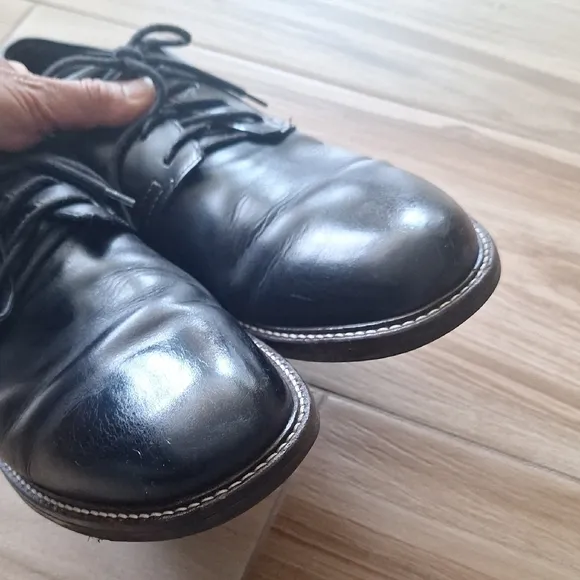 Naot Black Chief Leather Classic Oxford Lace Up Dress Shoes 11