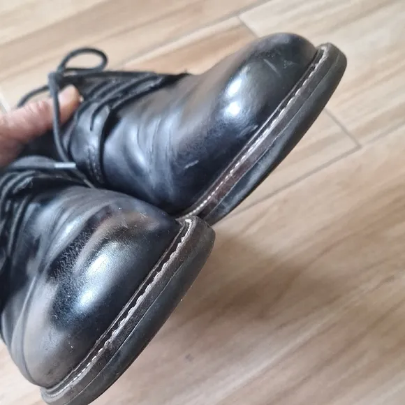 Naot Black Chief Leather Classic Oxford Lace Up Dress Shoes 11