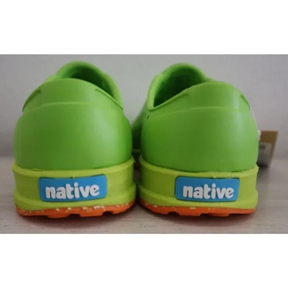 Native Kid's Sz C9 Palm Green/Pickle Green Robbie Sugarlite Slip-On Shoes