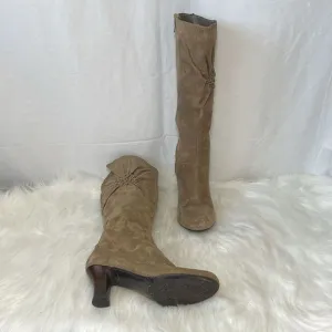 Naturalizer Avery Tan Suede N5 Comfort Boots Sz 6.5