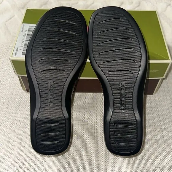 Naturalizer 7M Music Slip On Brown Leather Shoes