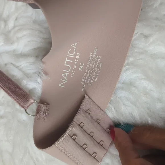 Nautica 3-Pack Smooth Finish Bras