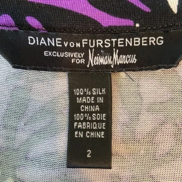 Neiman Marcus by Diane Von Furstenberg Paisley Shift Dress
