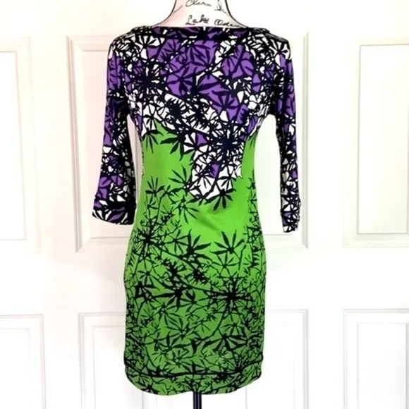 Neiman Marcus by Diane Von Furstenberg Paisley Shift Dress