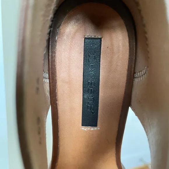 Neosens Leather Mary Janes T-strap Tie Up Brown Size EU 36