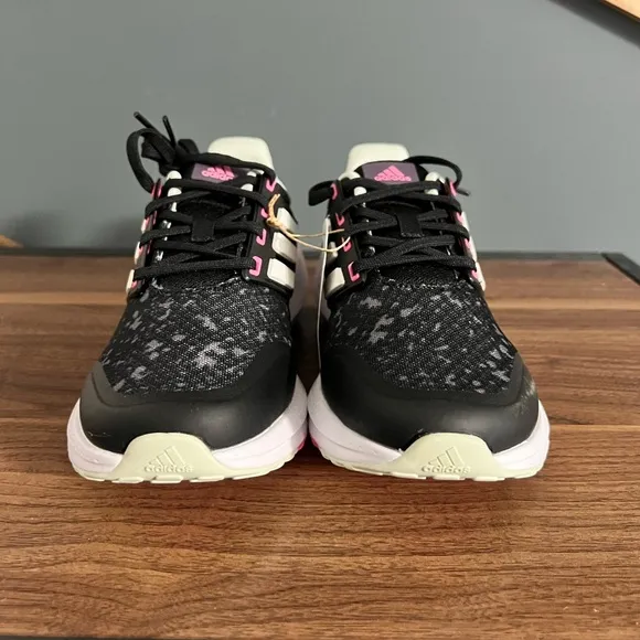 New Adidas Kids EQ 21 2.0 Bounce Sport Lace Shoes Size: 5