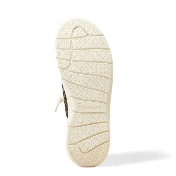 NEW ARIAT women's hilo shoes in olive leopard