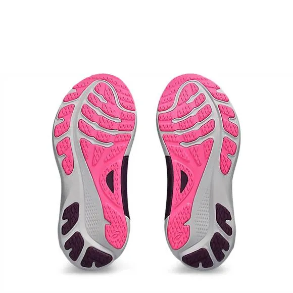 NEW ASICS women's kayano 30 shoes in black/lilac hint