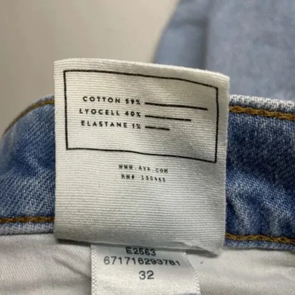 NEW AYR Women's Jeans The Secret Sauce Denim Size 32 Blue