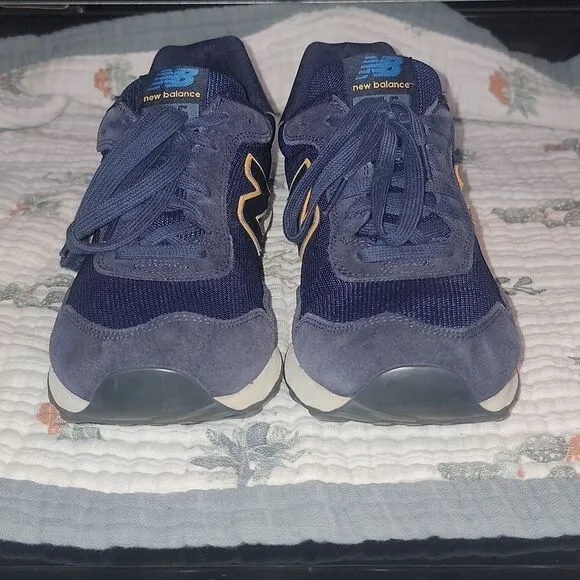 New Balance 515 Shoes Mens Blue Yellow Classic Sneakers ML515OTS Size 11