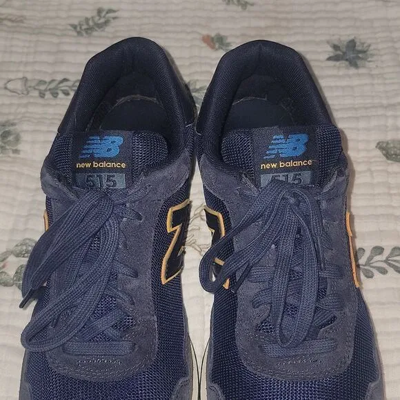 New Balance 515 Shoes Mens Blue Yellow Classic Sneakers ML515OTS Size 11