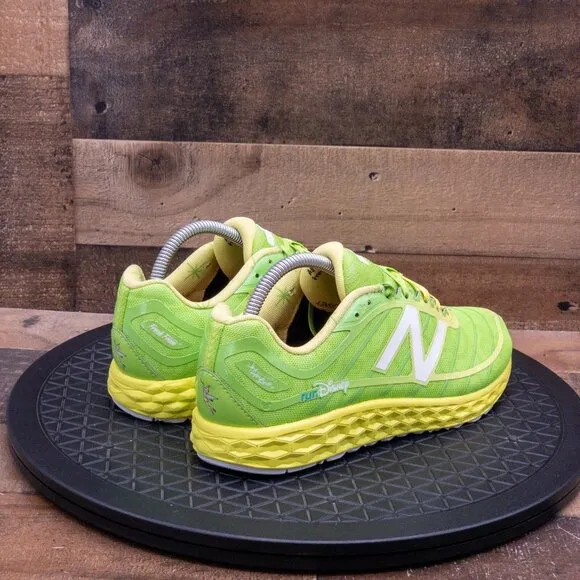 NEW BALANCE 980 2015 RUN DISNEY TINKERBELL WOMENS ATHLETIC SHOES LIME GREEN 9.5B
